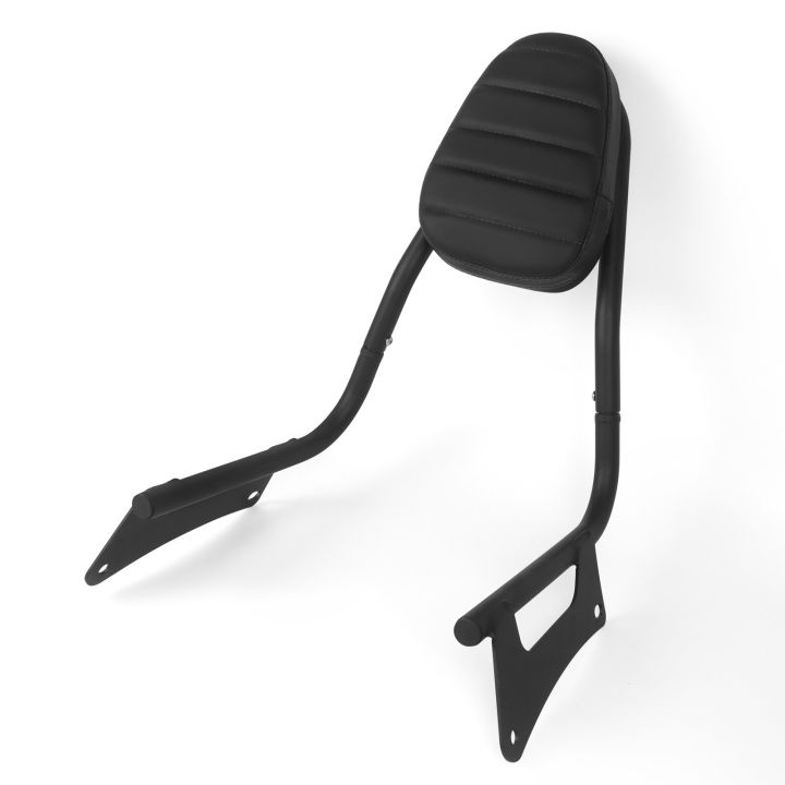 Sissy Bar With Luggage Rack – Black – Fits Honda Rebel 1100 CMX1100 2021-2023