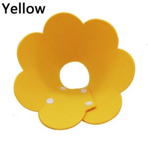 Cat Cone Cat Recovery Collar E-Collar Pet Dog Prevent Bite Elizabeth Circle EVA Flower Sponge Neck Kitty Cones After Surgery Prevent Licking Wound