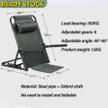 Folding Backrest Bed Chair Portable Bed Backrest 6 Gears Adjustable Bed Cushion Chairs Lazy Armrest backrest chair for bed recliner computer chair Bed Backrest. 