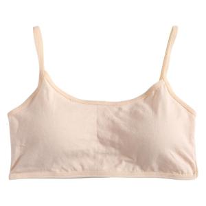 Girl Bra Teen Crop Top Underwear Vest Puberty Sport Training Bras Solid Color Streetwear Tube Top for Girl Birthday Gift