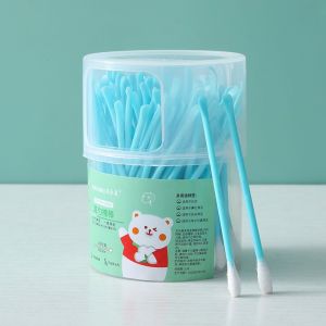 [HCM] Hộp 100  Tăm Bông Cái Tiến Có Đầu Lấy Ráy Tai Vệ Sinh-HD3406