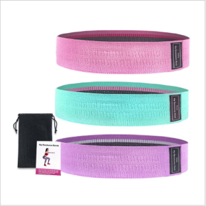 Hip Resistance Bands Yoga Squat Elastic Band Latex Non-Slip Exercise Fitness Weight Loss Tension Band 瑜伽带