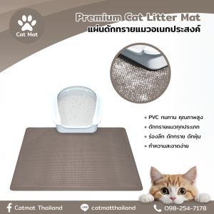 Cat Mat แผ่นดักทรายแมวอเนกประสงค์