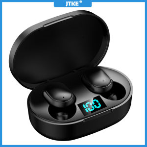 JTKE Tai Nghe TWS Bluetooth Tai Tai Nghe Không Dây Thực Sự Âm Thanh Nổi Tai Nghe Thể Thao Rảnh Tay Nhét Tai Có Micrô