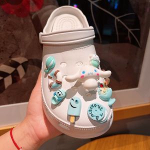 jibbitz for cross Cinnamon Dog Shoe Buckle Set Hole Accessories 3D Stereo