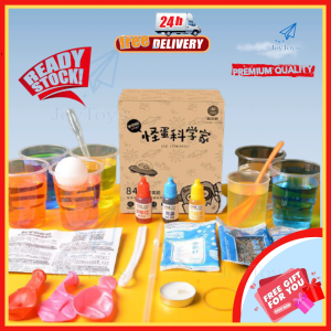 JoyToys Children 84 Types Science Experiment Games Kit Educational STEM Toys For Kids Mainan Sains Eksperimen Pelajaran Kanak Kanak Mainan Lelaki Perempuan Viral Di Tiktok 儿童科学实验套装玩具