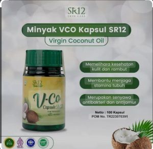 Virgin Coconut OIL VCO Minyak Kelapa Murni SR12 Atasi Ruam Popok Biang Keringat untuk kesehatan