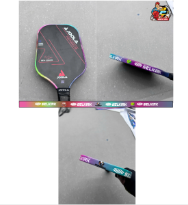 Miếng dán viền vợt Pickleball - chất liệu 3 lớp - trang trí bảo vệ viền vợt 14mm-16mmm