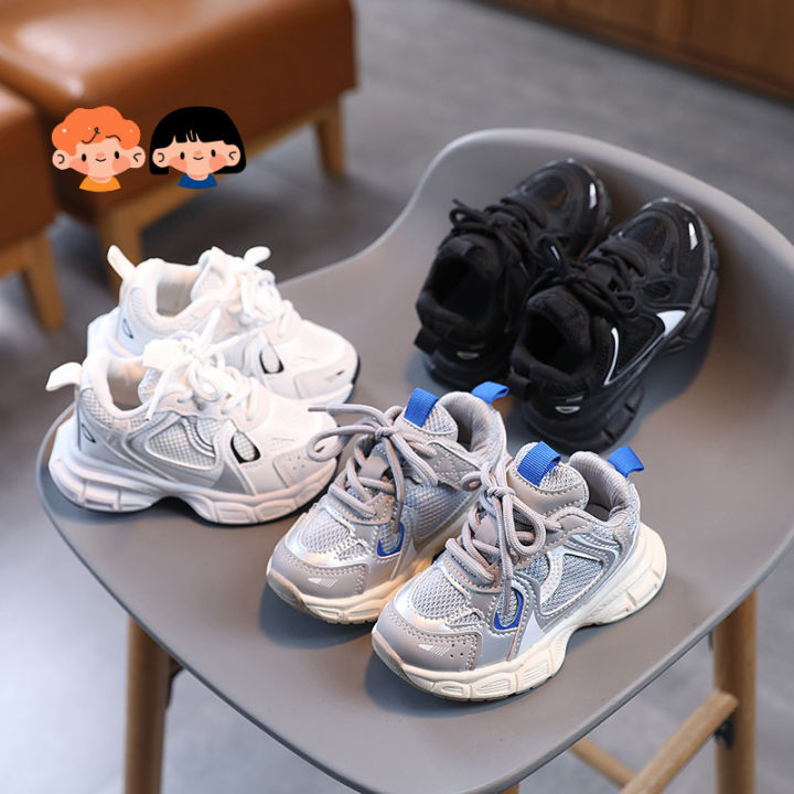 Boys Leather Court Shoes | Glittery Fashion Shoes For Toddlers & Children