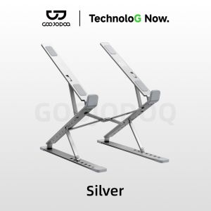 Giá Đỡ Laptop Chống Mỏi Cổ GOOJODOQ hai tầng -có thể điều chỉnh độ cao và độ nghiêngTản Nhiệt Tốt Gập Gọn cho 12.6-17.3
