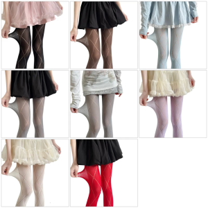 Hollowout họa tiết hình thoi Quần lưới bó pantyhose co giãn giảm béo đục xà cạp quần Tất Dệt Kim cho phụ nữ phong cách