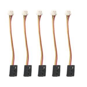 Gas Stove Ignition Switches 3 Wire and 2 Wire Version High Temperatures Resistant ABS Materials for Home Commercial Use