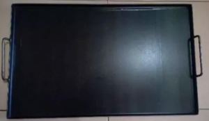 WAJAN KEBAB MINI / WAJAN SERBAGUNA/ WAJAN DATAR/ WAJAN UKURAN 20X30X2 BAHAN BAJA HITAM