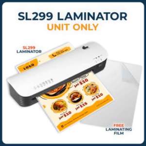 Officom Petit 230 Laminating Machine A4 Hot and Cold Laminator for Documents and Photos Office Supplies