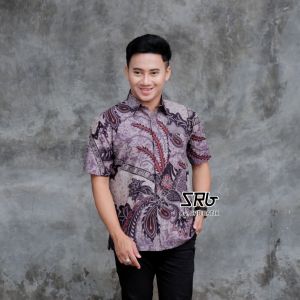 [PROMO TERBARU]Hem Batik Couple sweet | Batik Mahes Taro | couple batik ayah dan Batik anak cowok BATIK Taro Bati Ungu Batik Terbaru Batik