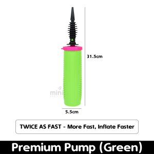 Balloons Pump Eco-friendly Plastic Inflatable Foot Pump Double Mouth Toys Ballons Inflator Foot Pump/ Hand pump