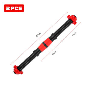 2pcs Dumbbell Bars 35cm 47cm Adjustable Dumbbell Bars Barbell Handle Weightlifting Accessories