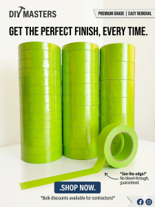 AC Smith Washi Tape 1/2" 3/4" 1" 2" (25yards/ per pc) painters tape