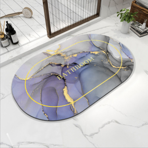 【Fast Shipping+High Quality+COD】Quick-Dry Bath Mat Super Absorbent Non slip Diatom Mud Bathroom Rug Quick Drying Bath Shower Rug Kitchen Entrance Door Mats Home Floor Mat 40*60cm/40*120cm