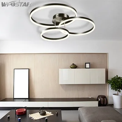 Modern Led Ceiling Chandelier Lights Nordic Creative Personality Bedroom Dining Room Ceiling Lamp Study Room Loft Ceiling Lamp