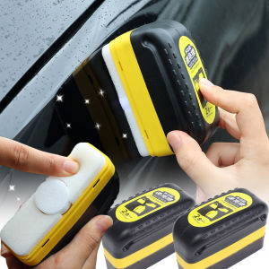 Car Quick Bright Cleaning Wiper Leather Seats Maintenance Polishing Sponge Brush Leather Plastic Aging Care Renovation Agent