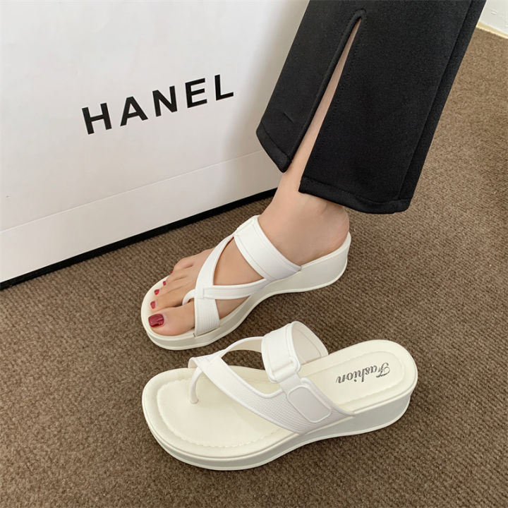 Mostwear New Muffin Thick-Sole Toe Sandals For Women (add one size ...