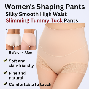 【Veimia】กางเกงชั้นในกระชับสัดส่วนเอวสูง ผ้าฝ้ายผสมเป้า กระชับหน้าท้อง กระชับสะโพก