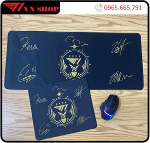 Lót chuột Liên minh huyền thoại T1 Lót chuột viền may chắc chắn nhiều kích cỡ  thiết kế sắc nét