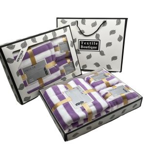 ผ้าขนหนู ของขวัญ ผ้าเช็ดตัวมีกล่อง ผ้าขนหนูซับน้ำดีผืนใหญ่