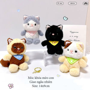 Thú Nhồi Bông Kuromi Móc Khóa Balo Túi Xách Sanrio Đồ Chơi Búp Bê Melody Kitty Thỏ Cinnamoroll