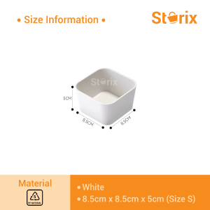 Storix Multi-function Organizer For Makeup Vanity Desk Jewelry Small Items Compartment Drawer Storage Box