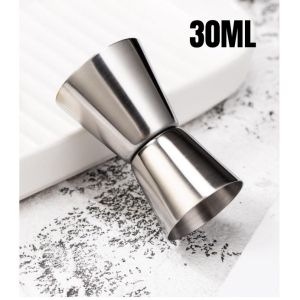 Stainless Steel Cocktail Shaker Measure Cup Dual Shot Drink Spirit Measure Jigger 30ml/40ml/50ml.Cawan Pengukur Koktel Keluli Tahan Karat Minuman Dwi Shot Jigger Pengukur Jigger 30ml/40ml/50ml