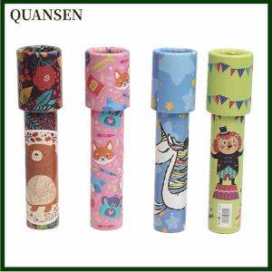 QUANSEN 1Pc Rotating Kaleidoscope Classic Nostalgic Child Science Experiment Toy Parent-child Kid Educational Toy Magical Change Gift