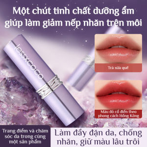 Son môi không lem/Son dưỡng môi làm mờ nếp nhăn/Lâu trôi đàn hồi bóng mượt và bền màu/Dùng hàng ngày làm đẹp