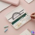 Kotak Pensil Minimalis Pencil Case Aesthetic pencil box for student organization. 