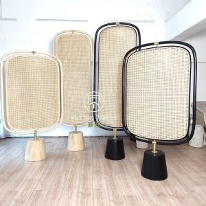 Rotary Rattan Blind / Creative Blind Partition / Rattan Maker / Handmade Natural Product