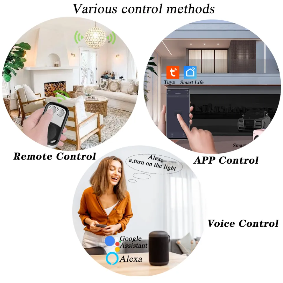 Diese Tuya WiFi Smart Switch RF433MHz AC 110V 220V 1CH Receiver