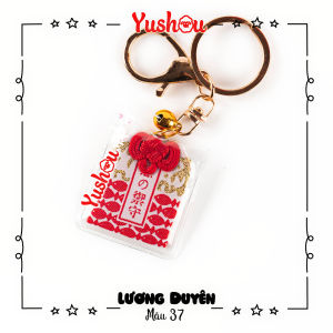 Móc Khóa Yushou Tình Yêu Lương Duyên - Mẫu 36 37 -Song Ngư (Kiểu Omamori) Có sẵn
