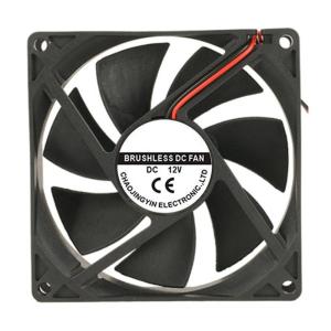 เปลือกพัดลมการจัดการความร้อนแบบ DC9225 5V 12V 24V สำหรับเวิร์กสเตชันและการสื่อสาร