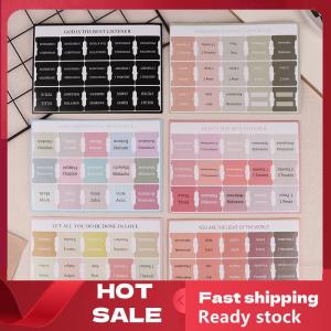 🚚【Local Express Delivery】🚚 Mr. Pen- Bible Tabs 5 Tabs Boho Theme Laminated Bible Tabs For Women And Men Bible Tabs For Study Bible Bible Index Tabs