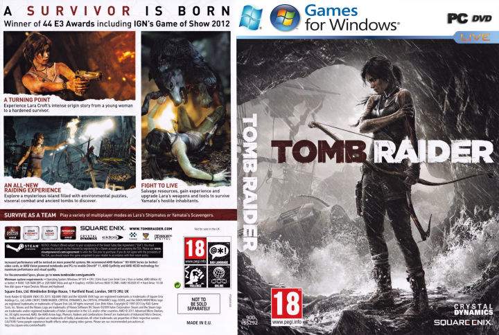 Tomb Raider PC GAME [Offline INSTALLATION] | Lazada