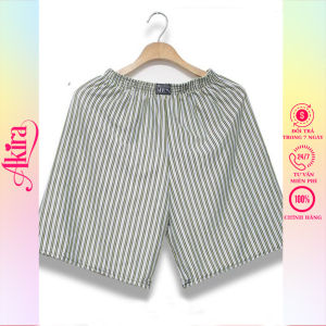 Combo 5 quần đùi nam quần đùi mặc nhà quần ngủ kẻ sọc phối sọc caro vải đẹp thoáng mát bốn mùa