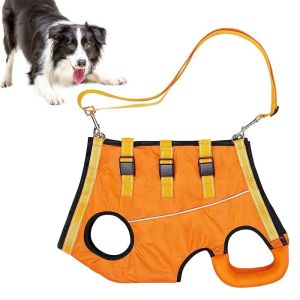 ER52858 Various Sizes Dog Back Brace Legs Support Adjustable Dog Lift Harness Convenient Breathable Puppy Sling Carrier Old
