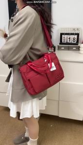 2026 New ALO 2 Ways Hand Crossbody Bag Waterproof Nylon Double Front PocketTote Bag Detachable ALO Logo Printed Wide Strap Multi Compartment Yoga Gym Travel Daily Commute Shoulder Bag For Women