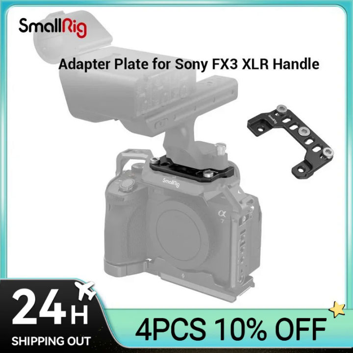 SmallRig Adapter Plate for Sony FX30 FX3 XLR Handle for Sony A7