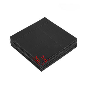 WH [HOT] 100Pcs Self-adhesive Magnetic Sheet - Soft Flexible - for Fridge Office Chalkboard Photo Business Card - Magnet Stickers - with Adhesive Backing - DIY Accessories