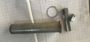 Bộ ống ga lưỡi gà + cục chặn hàng gia công cho xe Honda 67