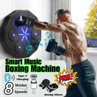 Smart Music Boxing Machine Boxing Training Wall Target Sports Fitness Boxing Trainer Home Punching Equipment