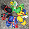 Crocs Clogs Sandals for Kids Boys Crocs Lego Children Baby Girl Cool Slippers Kid's Summer Shoes. 