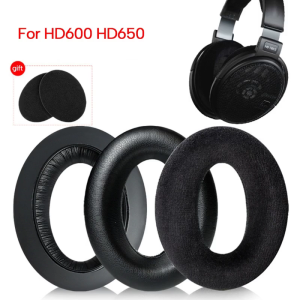 Soft Earpads for HD600 HD650 Headphone Ear Cushions Elastic Earpads Headphone Memory Sponge Sleeves Durable Ear Pads